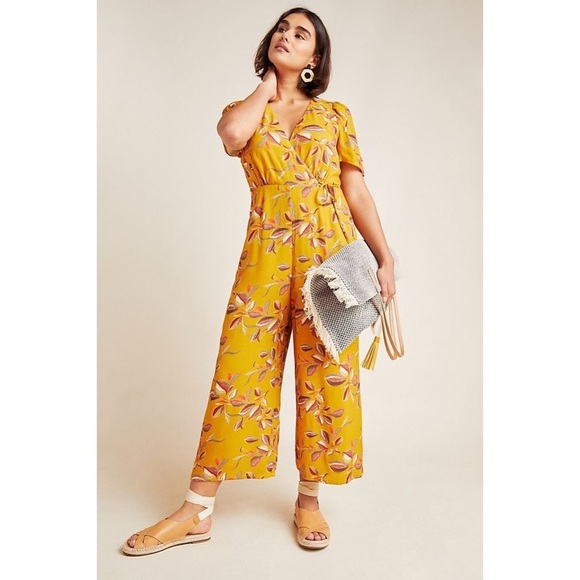 Anthropologie Pants - NWOT Anthropologie Lisette Wide-Leg Jumpsuit